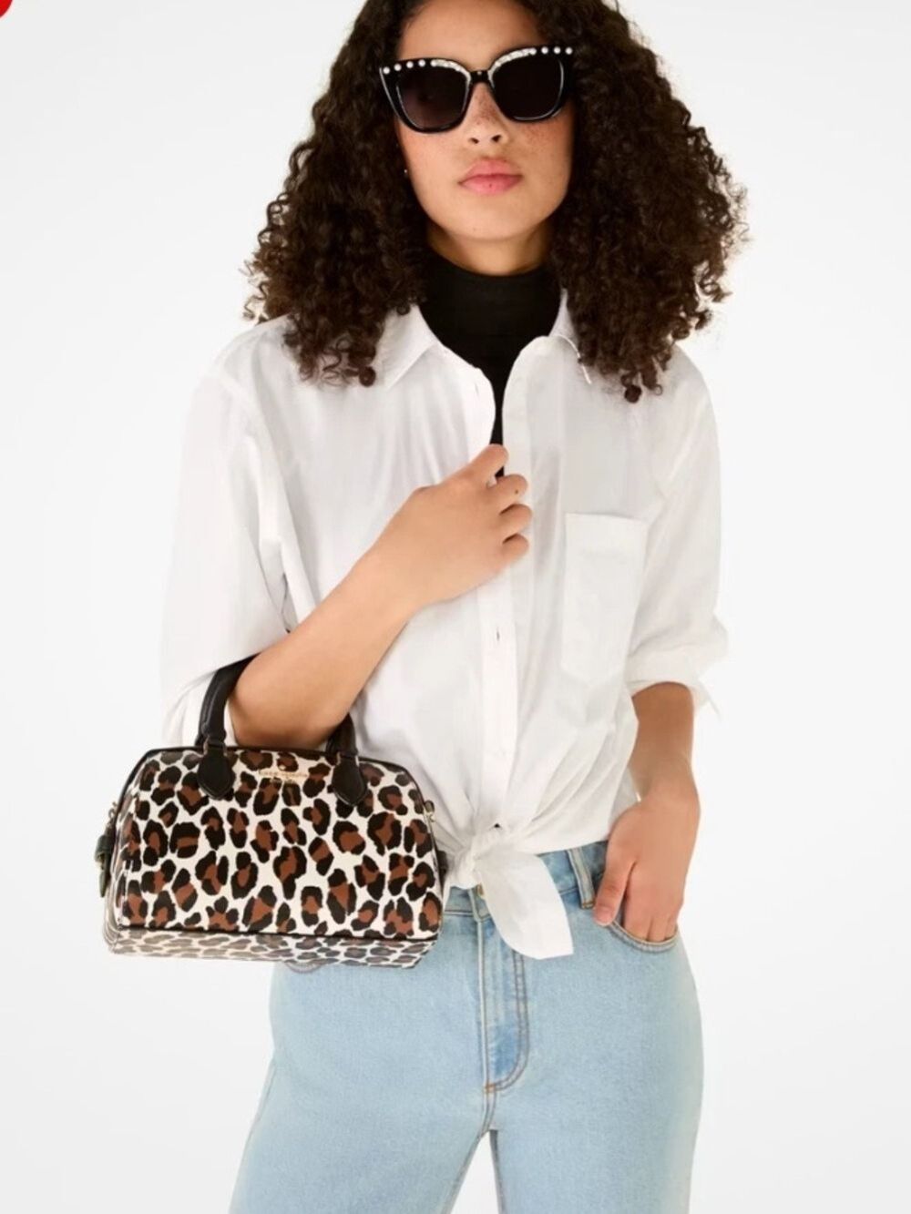 Kate Spade Madison Spotted
Leopard Duffle Crossbody